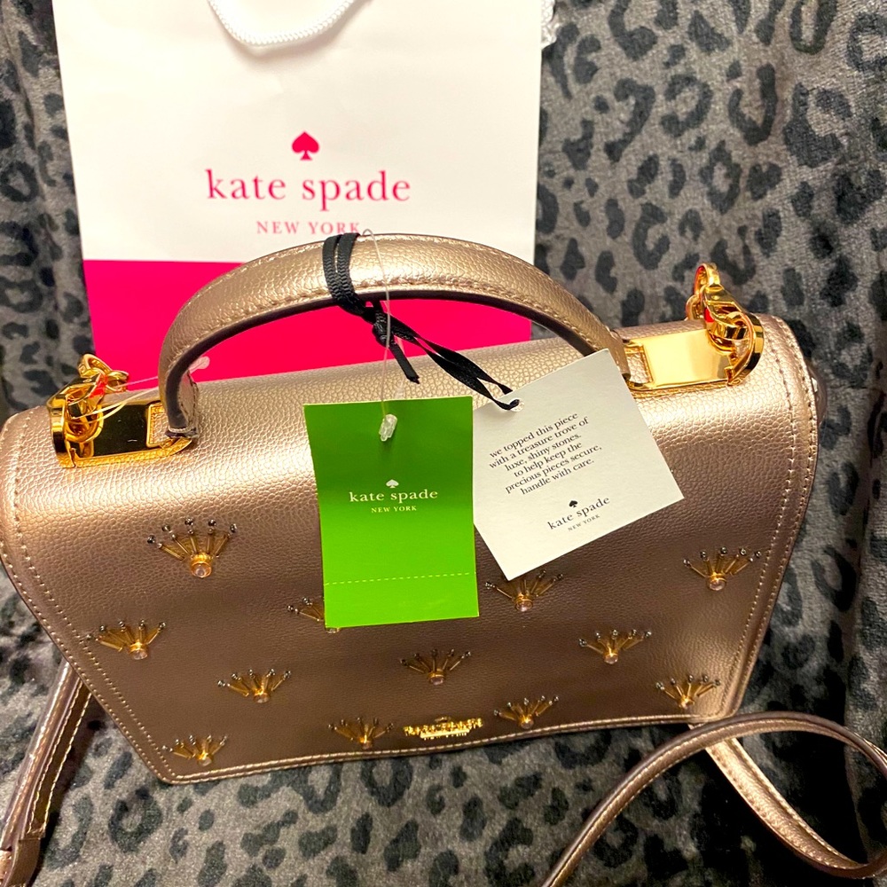 Brand New Kate Spade Rose Gold Purse